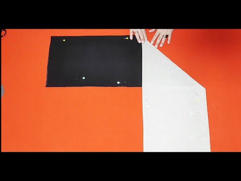 Видео: Из 2 кусков ткани / Подходит для всех размеров / Вы не поверите, насколько это просто и стильно.