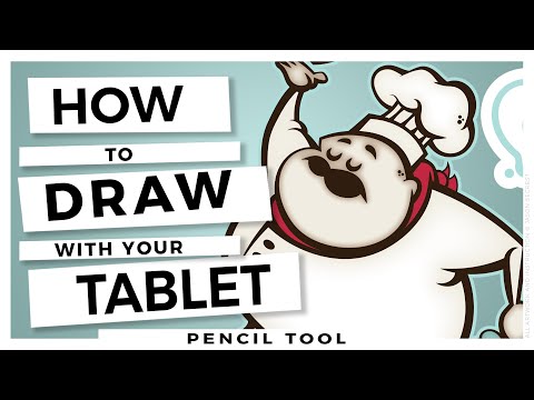 Видео: Учебное пособие по Adobe Illustrator с использованием планшета Wacom