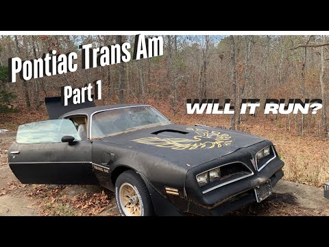 Видео: Возрождение Pontiac Trans AM 1978 года. Будет ли он ездить?