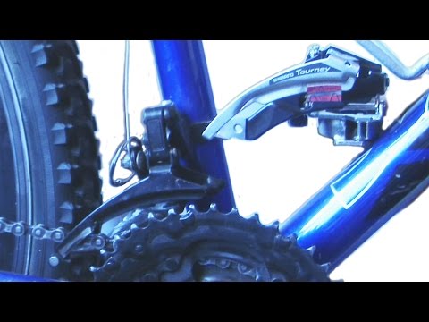 Видео: Замена и настройка переднего переключателя  велосипеда, видео 2