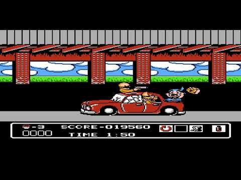 Видео: Прохождение NES (Dendy) [043] Hammerin' Harry