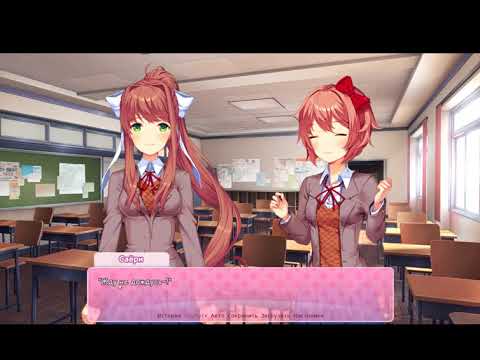 Видео: Эмоциональное прохождение "Doki Doki literature club" (2 часть)