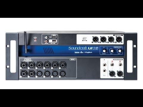 Видео: Soundcraft Ui Series тренинг, Часть 1.  Распаковка и начало работы