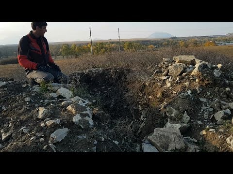 Видео: Грабеж древних могильников на Ставрополье идёт полным ходом / видео от подписчика