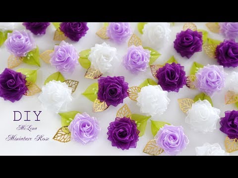 Видео: РОЗА ЗА 1 МИНУТУ, МК / DIY One Minute Rose (2nd Way)