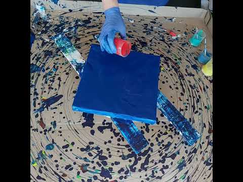 Видео: #42 Акриловая заливка от А до Я. Рисуем феном. Описание в инфобоксе.