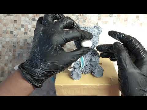 Видео: Мишка из сахарной мастики