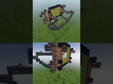 Видео: Дверь 6 на 4 #minecraft #door #redstone #mechanism #майнкрафт #майн #редстоун #редстоунмеханизм