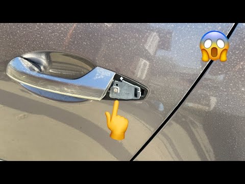 Видео: Заглушка ручки двери. Демонтаж/Монтаж. Honda Legend KB1 KB2