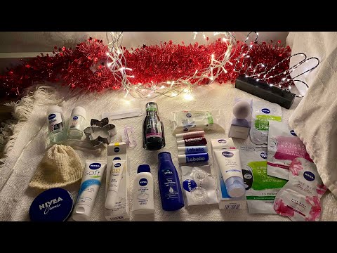 Видео: АСМР Распаковка Адвент Календаря | ASMR Nivea Advent Calendar Unboxing 💕