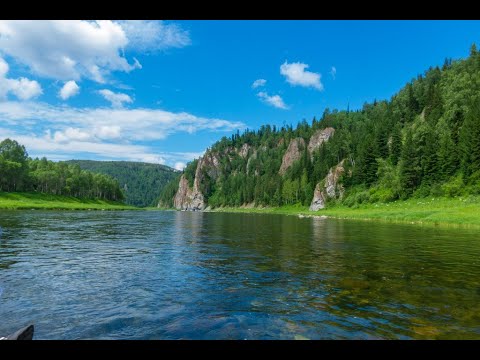 Видео: Сплав по реке Кия