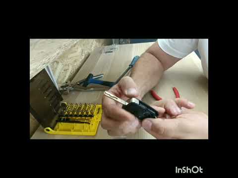 Видео: Замена корпуса ключа для Chevrolet, Opel