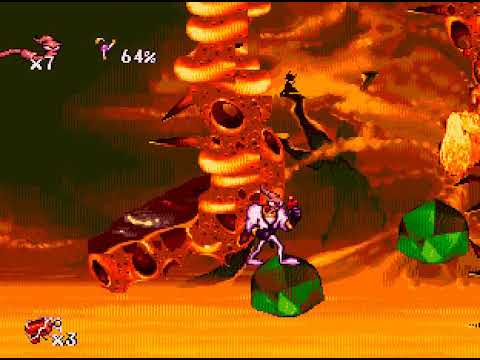 Видео: 1. Прохождение Earthworm Jim  ( SEGA ).