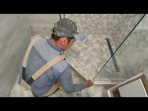 Видео: Сборка и Установка Стеклянной душевой кабины.