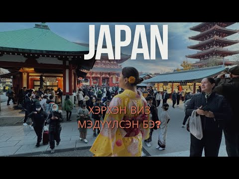 Видео: 📍Япон улсын аяллын визийг хэрхэн мэдүүлсэн бэ? 🇯🇵