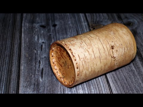 Видео: Донце чаша для  туеска новая технология.