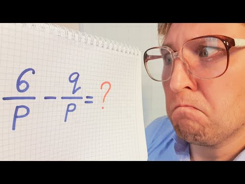 Видео: Сложение алгебраических дробей. Алгебра 8 класс.