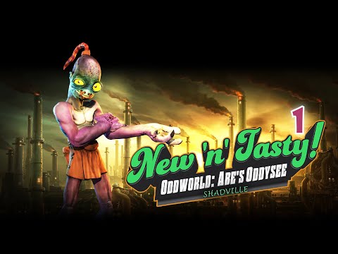 Видео: Эйб спасает корешей. Мясокомбинат ▬ Oddworld: New 'n' Tasty Прохождение игры #1