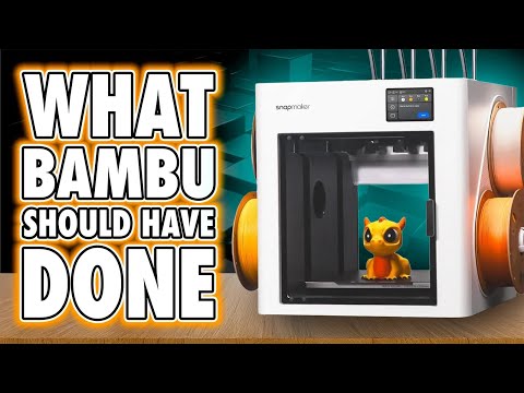 Видео: SnapMaker ДЕЙСТВИТЕЛЬНО изменил правила игры! Обзор Snapmaker U1