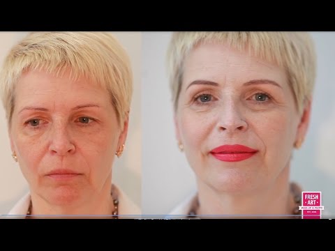 Видео: Возрастной макияж. (Урок №33) HD