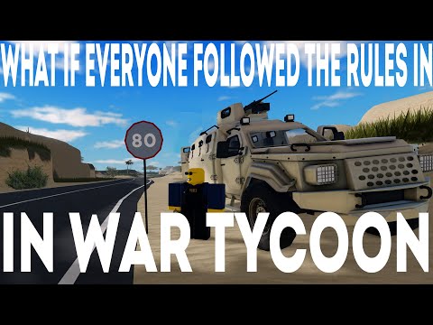 Видео: (Бонус) Что Было Бы Если Все Следовали Правилам War Tycoon