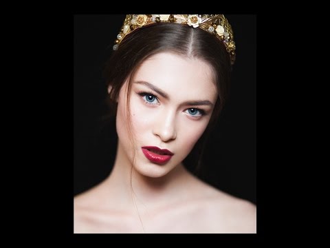 Видео: Макияж и Причёска в стиле  Dolce&Gabbana пошагово