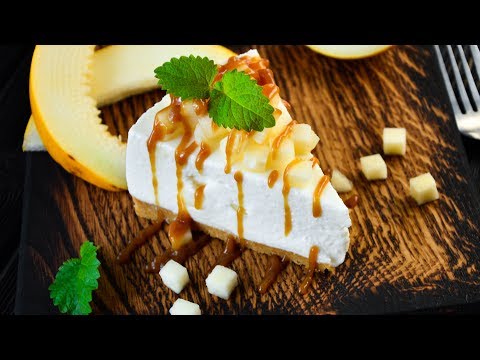 Видео: Чизкейк без выпечки ☆ С творогом и ДЫНЕЙ ☆ Готовим за 15 минут