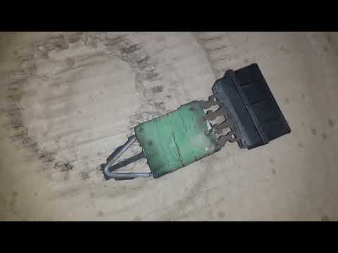 Видео: Ремонт реостата печки. Мерседес АТЕГО.