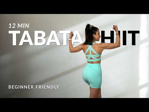 Видео: 12-минутная интенсивная тренировка Табата для начинающих | Без оборудования