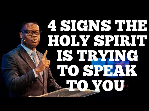 Видео: 4 ПРИЗНАКА ТОГО, ЧТО СВЯТОЙ ДУХ ПЫТАЕТСЯ ГОВОРИТЬ С ВАМИ | АПОСТОЛ АРОМ ОСАЙИ
