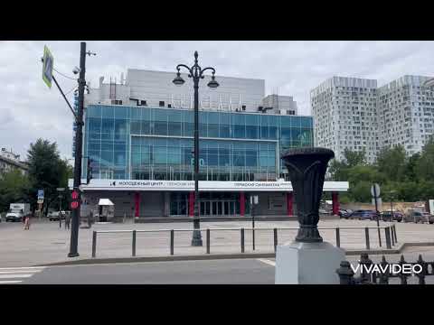 Видео: Город Пермь. Комсомольский проспект. Август 2024