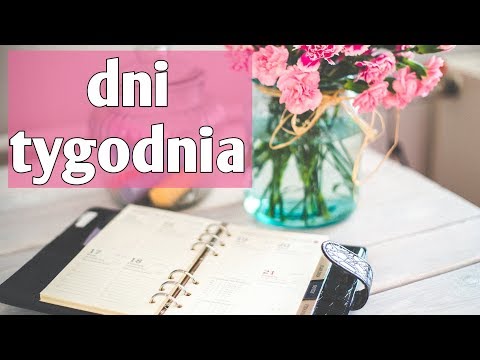 Видео: Польский язык. Дни недели.