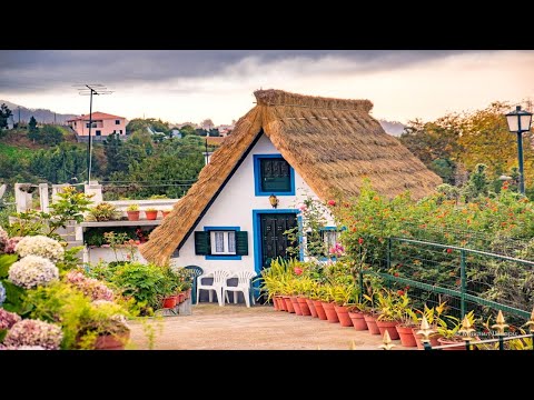 Видео: Где мы жили на Мадейре. Сантана и её разноцветные  домики.