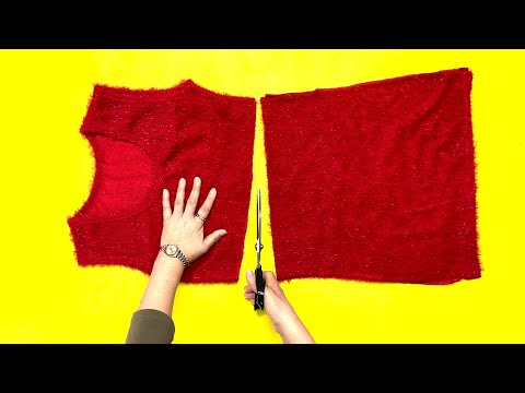 Видео: [DIY] Как утилизировать маленькие жилеты | Вы будете удивлены, когда увидите это.