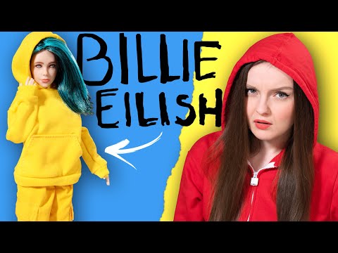 Видео: Кукла Билли Айлиш: ЧТО С ЕЕ ЛИЦОМ? Обзор и распаковка Billie Eilish PlayMate Toys