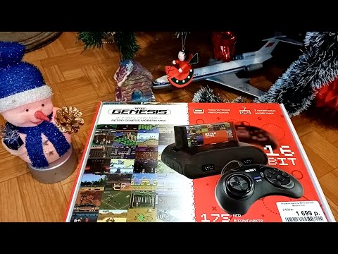 Видео: Retro Genesis Modern mini 175 игр обзор