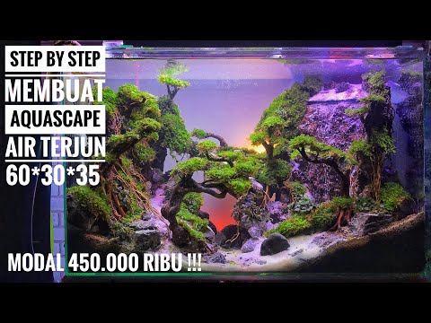 Видео: Тема «Водопад» в акваскейпе. Гарантированная экономия средств.