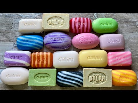 Видео: ASMR Cutting soap Dalan&Duru | Soap Carving|Резка мыла Далан/Дуру| ASMR