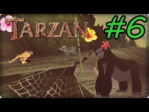 Видео: Прохождение Disney's Tarzan (Ps 1) - #6 Путешествие к домику на дереве