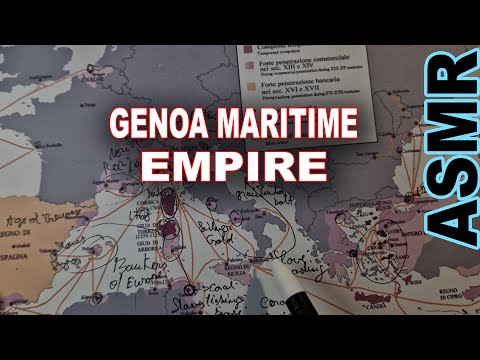Видео: История ASMR: Генуэзская морская и торговая империя | Карта ASMR + факты