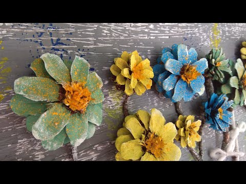 Видео: Занятие 12. Панно из шишек (30.09.2020)