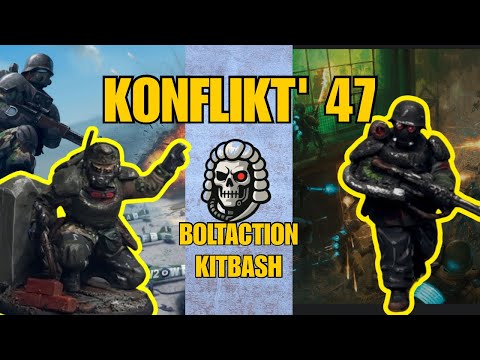 Видео: Испытание «Kitbash» от Warlord Games Konflikt’47 – билд «Shock Troopers» и «Falcon Infantry»
