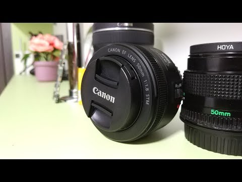 Видео: Обзор объектива Canon EF 50mm f/1.8 STM  ► опыт использования