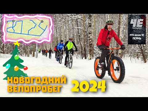 Видео: Пермский новогодний велопробег 2024