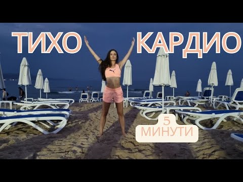 Видео: ТИХО КАРДИО ЗА 5 МИН