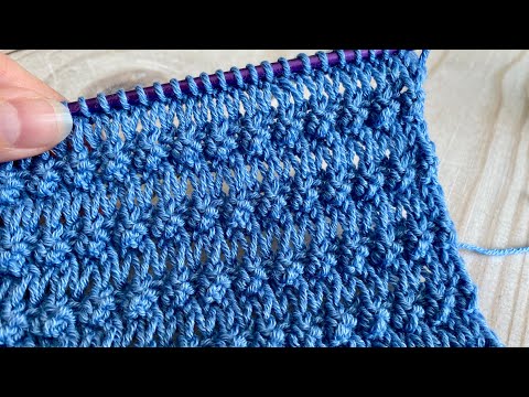 Видео: АЖУРНЫЙ СЕКЦИОННЫЙ УЗОР СПИЦАМИ ДЛЯ ЛЕТНИХ КОФТОЧЕК, ТОПОВ, МАЕК | СТИЛЬНЫЙ И ЭФФЕКТНЫЙ УЗОР СПИЦАМИ