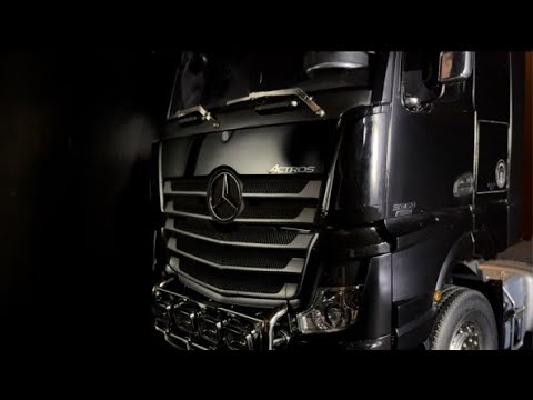 Видео: Mercedes-Benz Actros 3363 Gigaspace 6х4 (Tamiya 1/14 Rc Truck)