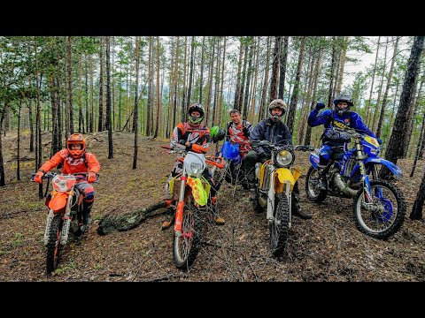 Видео: BSE RTC-300R не хуже KTM и Япов? Или эндуро маршрут от Бомонда)))