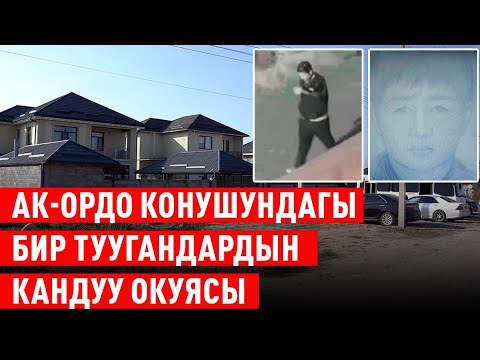 Видео: Бир туугандардын өлүмү жумушуна байланыштуу болушу мүмкүнбү?