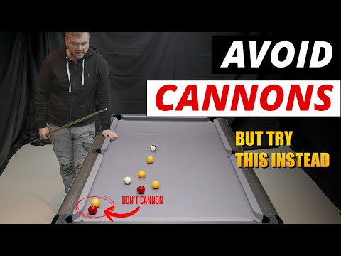 Видео: Избегайте пушек и попробуйте вместо этого сделать вот это | Советы и техники игры в бильярд 8 Ball